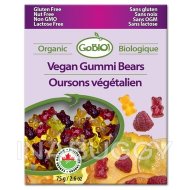 GoBio Gummi Bears Organic Gluten Free Lactose Free Nut Free 75G 
