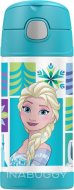 Thermos Funtainer Vacuum Insulated Straw Bottle Disney Frozen 355ML 1EA 