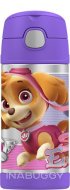 Thermos Funtainer Vacuum Insulated Straw Bottle Paw Patrol Pink 355ML 1EA 