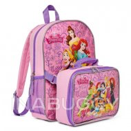 Disney Princess Backpack With Lunch Bag (2PC) 