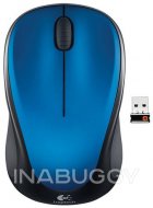 Logitech M317 Wireless Mouse Blue 1EA 