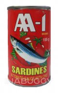 AA-1 Sardines In Tomato Sauce With Chili 155G 