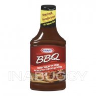 Kraft Sauce BBQ Chicken N' Rib 455ML 
