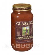 Classico Sauce Pasta Red Wine & Herb 650ML 
