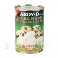 Aroy-D Quail Eggs in Water 400ML