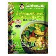 Mae Pranom Curry Paste Green 50G