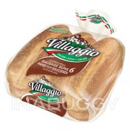 Villaggio Bun Sausage Whole Wheat (6PK) 450G