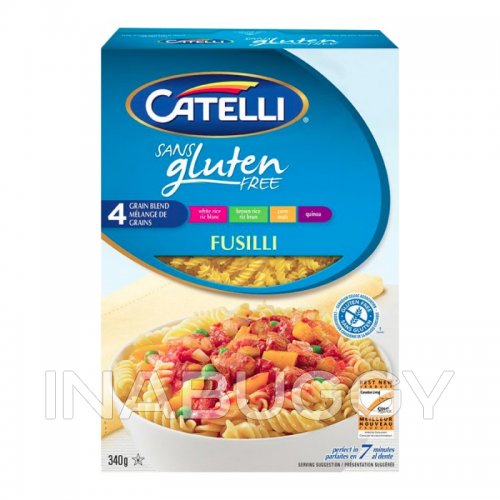 Catelli Pasta Fusili Gluten Free 340G FreshCo, Toronto/GTA Grocery