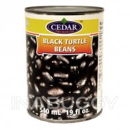 Cedar Beans Turtle Black 540ML