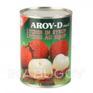 Aroy-D Lychee In Syrup 565G