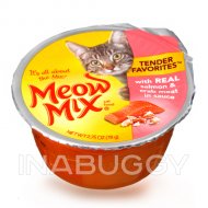 Meow Mix Tender Salmon & Crab Meat In Sauce 78G