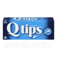Q-tips Cotton Swabs (500PK) 1EA