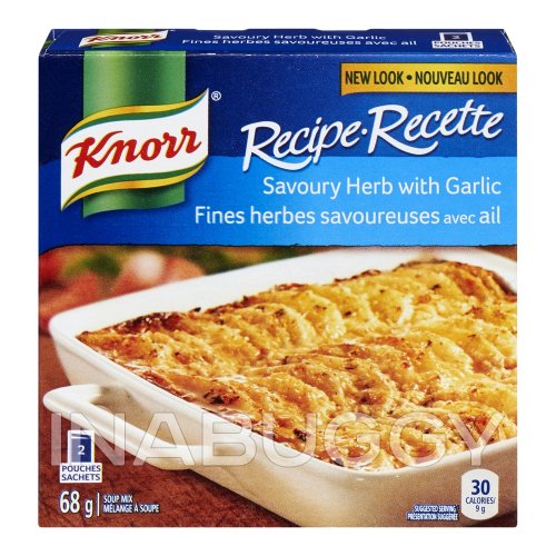 Knorr Recipe Soup Mix Savoury Herb With Garlic 68G - Sobeys Urban