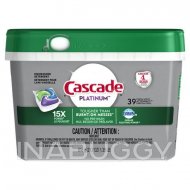 Cascade Platinum Dish Detergent (39PK) 1EA