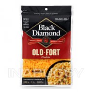 Black Diamond Cheese Old Cheddar Shredded 340G