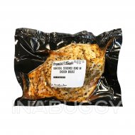Bruno's Fine Foods Chicken Breast Montreal Seasoned Bone-In ~1LB