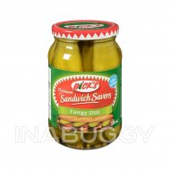 Bick's Pickles Sandwich Savers Tangy Dill 500ML 