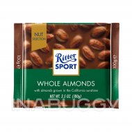 Ritter Sport Chocolate Whole Almond 100G 