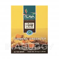 Flava Turmeric Green Tea 25PK 