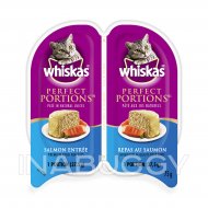Whiskas Perfect Portion Salmon Pate 37.5G 
