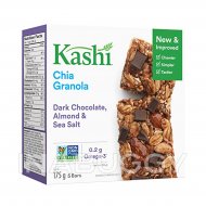 Kashi Granola Bar Chia Dark Chocolate Almond & Sea Salt 175G 