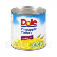 Dole Pineapple Tidbits 398ML 