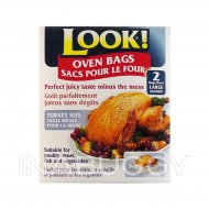 Look Oven Bags Turkey Size 2PK 