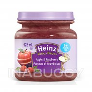Heinz Baby Food Apple & Raspberry 128ML 