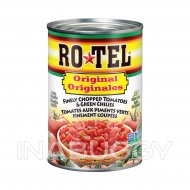 Rotel Tomatoes & Green Chilies Chopped Original 284ML