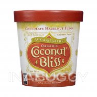 Luna & Larry's Frozen Dessert Coconut Bliss Chocolate, Hazelnut & Fudge Vegan Organic 473ML Luna & Larry's Frozen Dessert Coconut Bliss Chocolate, Hazelnut & Fudge Vegan Organic 473ML