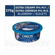Danone Oikos Extra Creamy Yogurt 9% Blueberry 275G