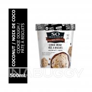 So Delicious Coconut Frozen Dessert Cookie Dough Flavour Dairy-Free 500ML