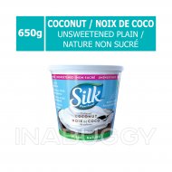 Style-yogourt à la noix de coco SILK, nature, sans produits laitiers, 650g