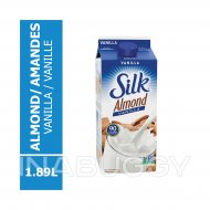 Boisson aux amandes SILK, saveur vanille, sans produits laitiers, 1.89L