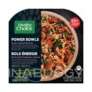 Healthy Choice Power Bowls Frozen Meal Korean Inspired Beef Bowl 269G