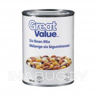 Great Value Six Bean Mix 540ML