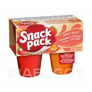 Snack Pack® Strawberry & Orange Juicy Gels™ (4PK) 99G