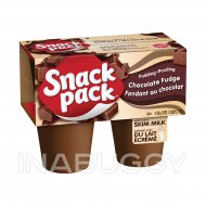 Snack Pack® Chocolate Fudge Pudding (4PK) 99G