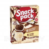 Snack Pack® Chocolate & Vanilla Pudding (12PK) 99G