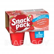 Snack Pack® Reduced Sugar Strawberry Juicy Gels™ (4PK) 99G