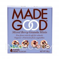 Made Good Granola Minis Mixed Berry Organic Gluten & Nut Free (4PK) 24G