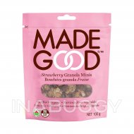 Made Good Granola Minis Strawberry Organic Nut Free 100G