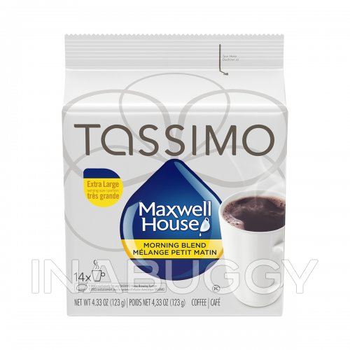 Tim Hortons Café Tassimo mélange originale Paq. de 14 T-Discs, 123