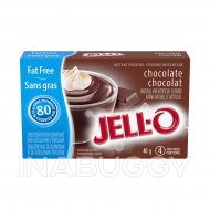 Jell-O Fat Free Chocolate Instant Pudding Mix, 40g 
