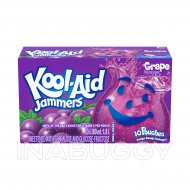 Kool-Aid Jammers, Grape, 10 x 180mL 