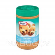 Kraft All Natural Smooth Peanut Butter 750g from Canada