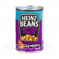 Heinz Original Beans with Brown Sugar and Bacon, 398mL 