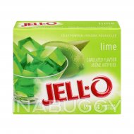 Jell-O Lime Jelly Powder, Gelatin Mix, 85g 
