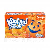 Kool-Aid Jammers, Orange, 10 x 180mL 