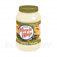 Miracle Whip Olive Oil Spread, 890mL 